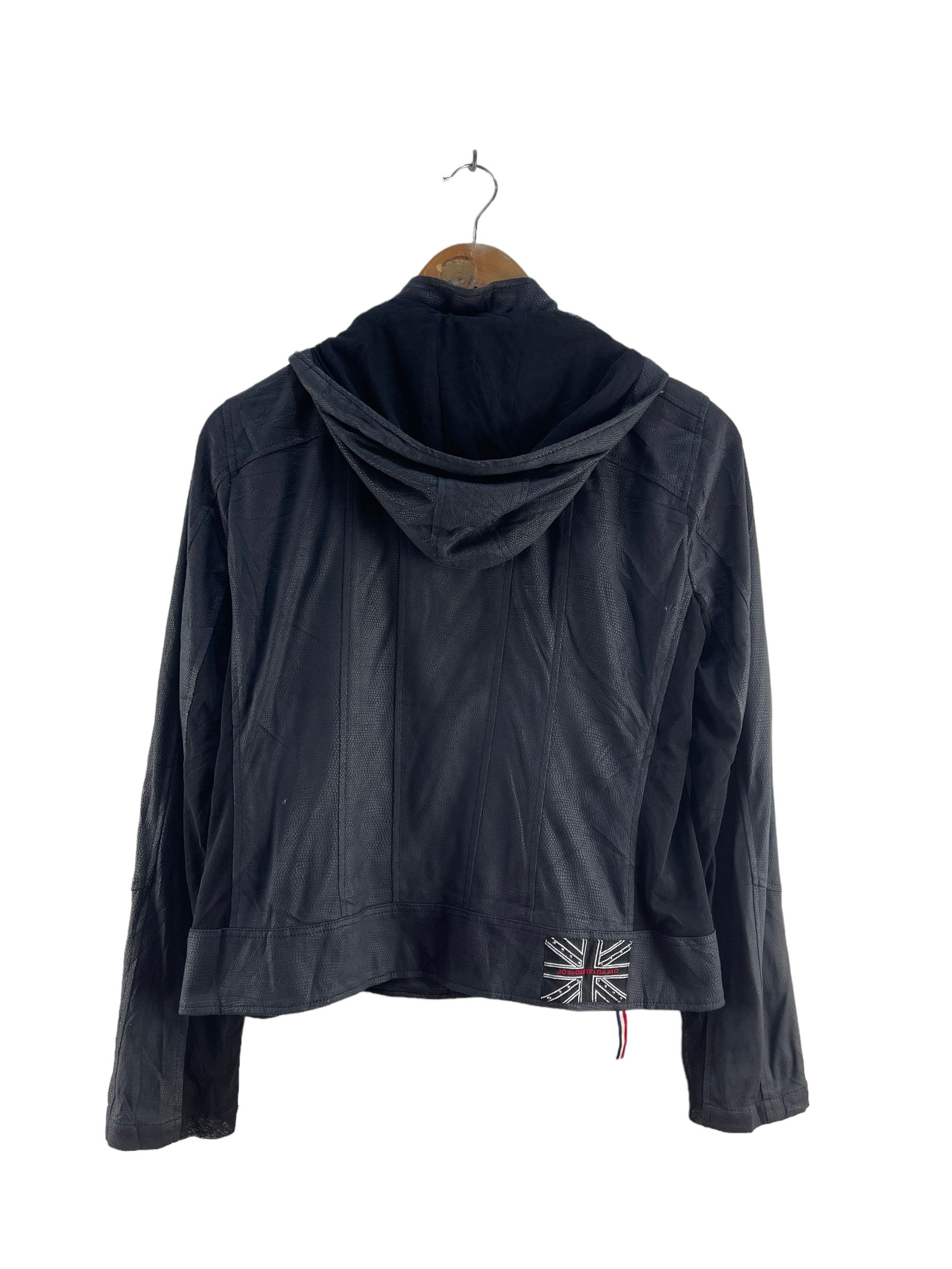 Vtg 90s Reno Circus Circus hotel casino Wool Leather Bomber