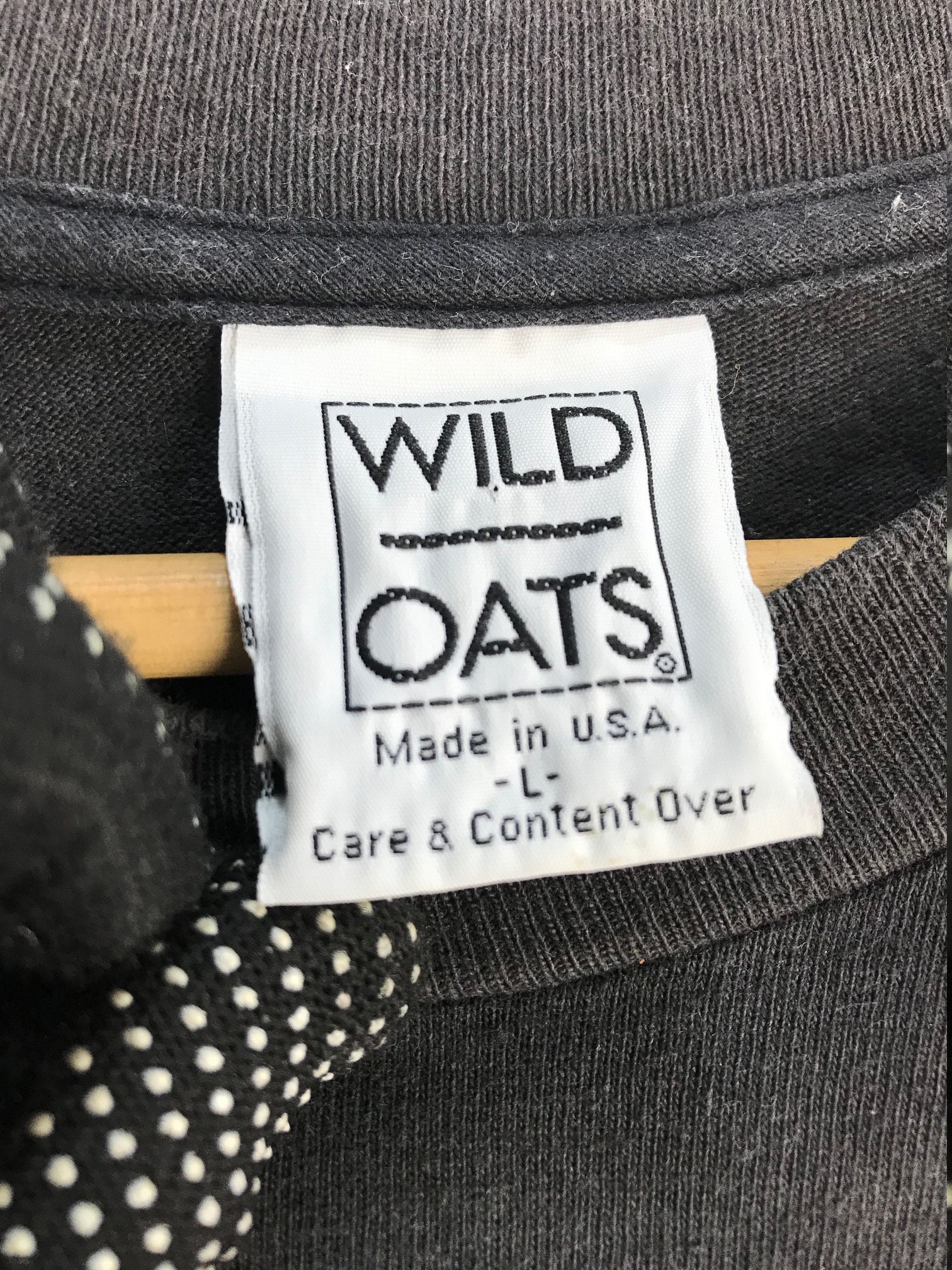 アドゴニー USA製 90's Vintage WILD OATS PEA Vintage wild oats the - Gem