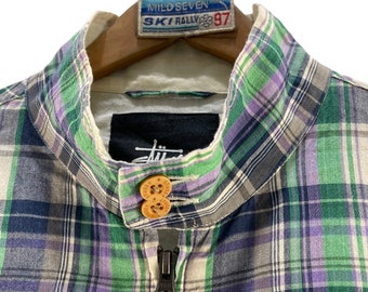 old stussy 90’s Lee Plaid Army Jacket il_fullxfull.5064137008_t09m.jpg