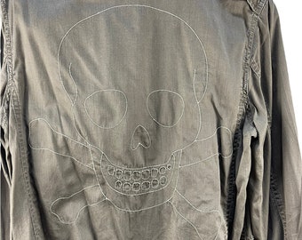 Vintage PPFM Skull Jacket - Etsy Vintage PPFM Skull Jacket - Etsy
