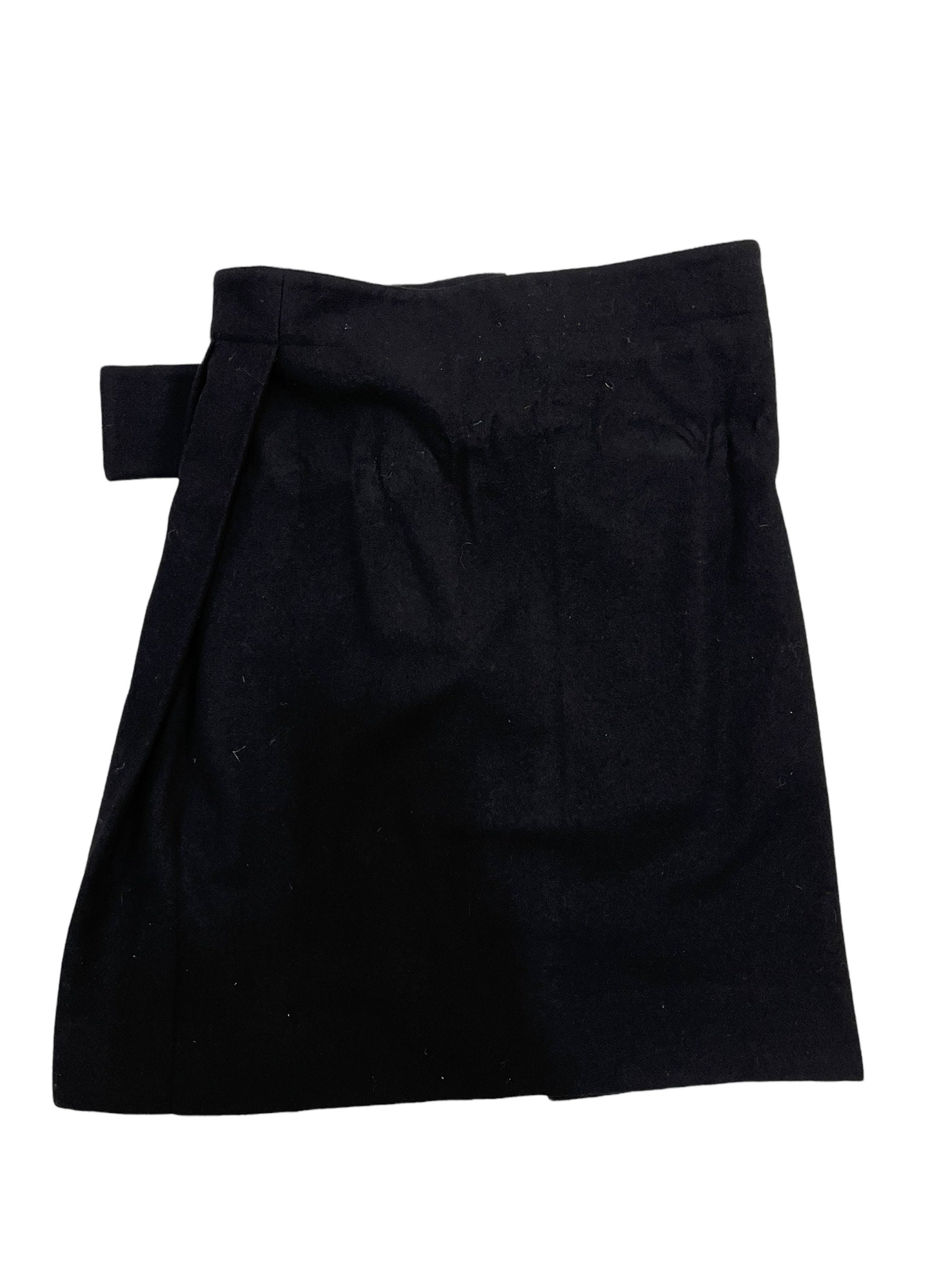 ミニスカート YOHJI YAMAMOTO Women Mini Skirts FOS04108BLACK Black Yohji Yamamoto Mini Skirt - Etsy
