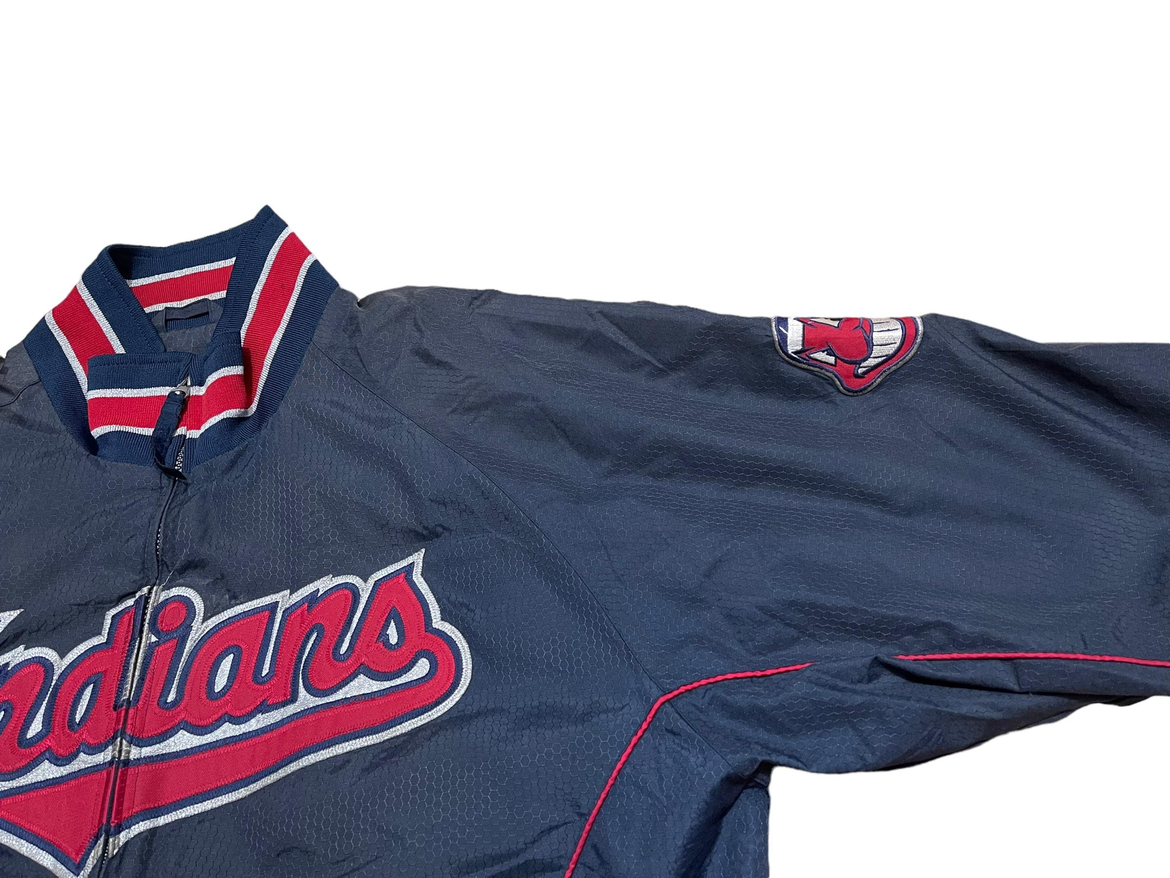 Vintage MLB Cleveland Indians Majestic Jacket - Etsy