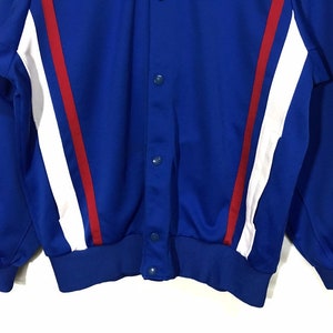 Vintage Nike Button Snap Sweater Jacket Made in Japan Large Size image 5