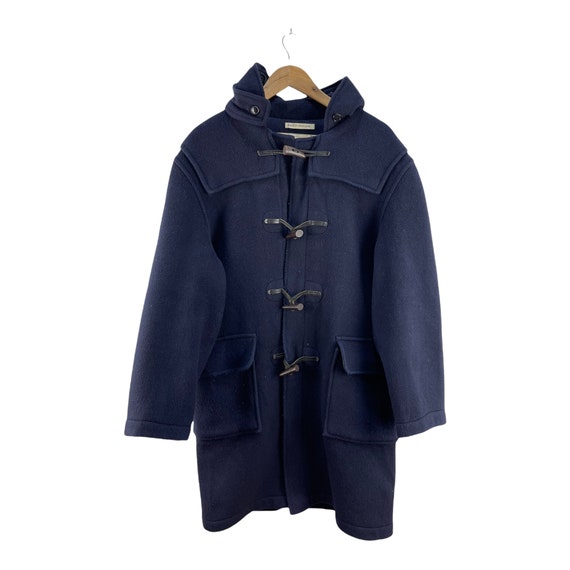 Vintage Gloverall Made In England Duffle Wool Hooded Jacket Australia Vintage Gloverall Made In England, Duffle Coats Australia