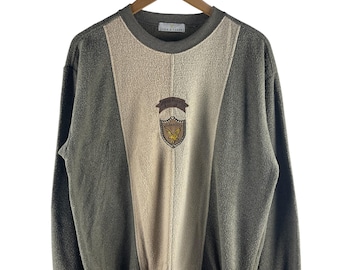 Vintage Lyle & Scott authentiek Schotland-sweater met ronde hals