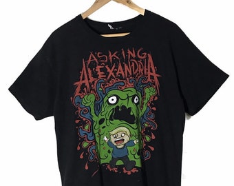 Asking Alexandria Tshirt Armpit 21&#39;&#39;x28&#39;&#39;