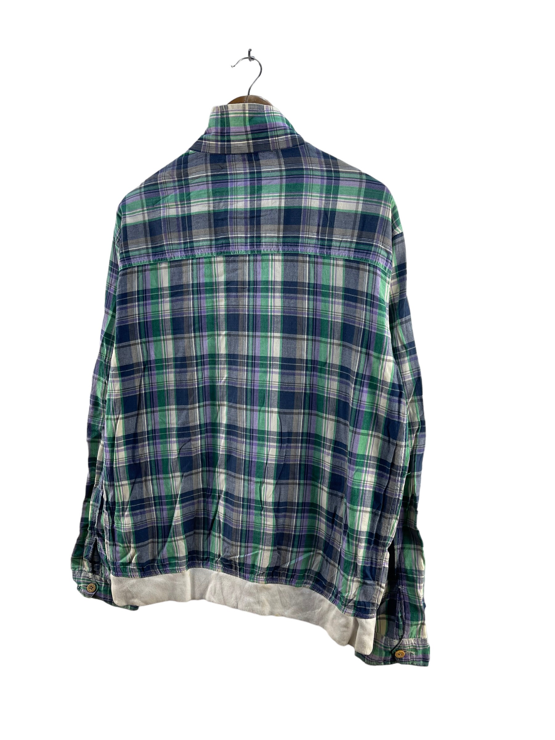 Vintage Stussy Plaid Cotton Jacket - Etsy