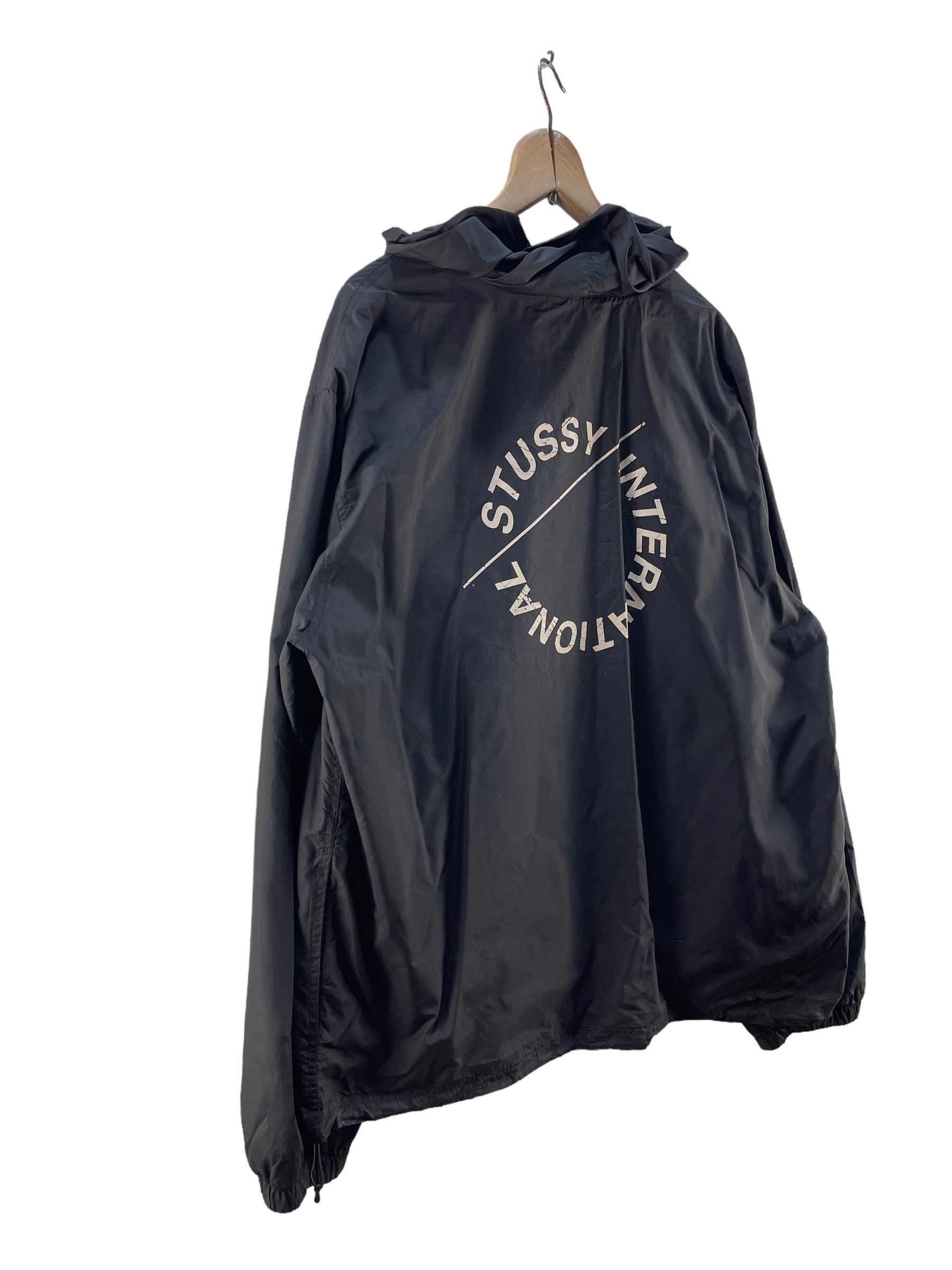 ジャケット・アウター 2000's stussy anorak hoodie old skate L 2000's stussy anorak hoodie old skate L