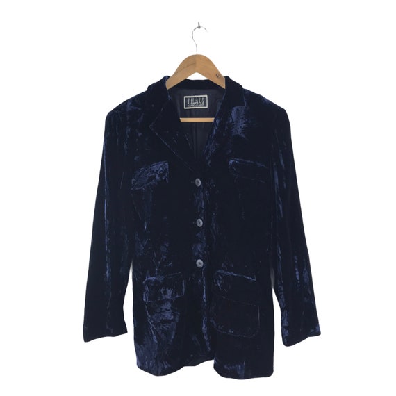 Vintage Alviero Martini Velvet Jacket