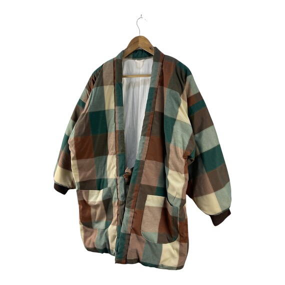 Vintage Kimono Patchwork multicolour japanase sty… - image 5
