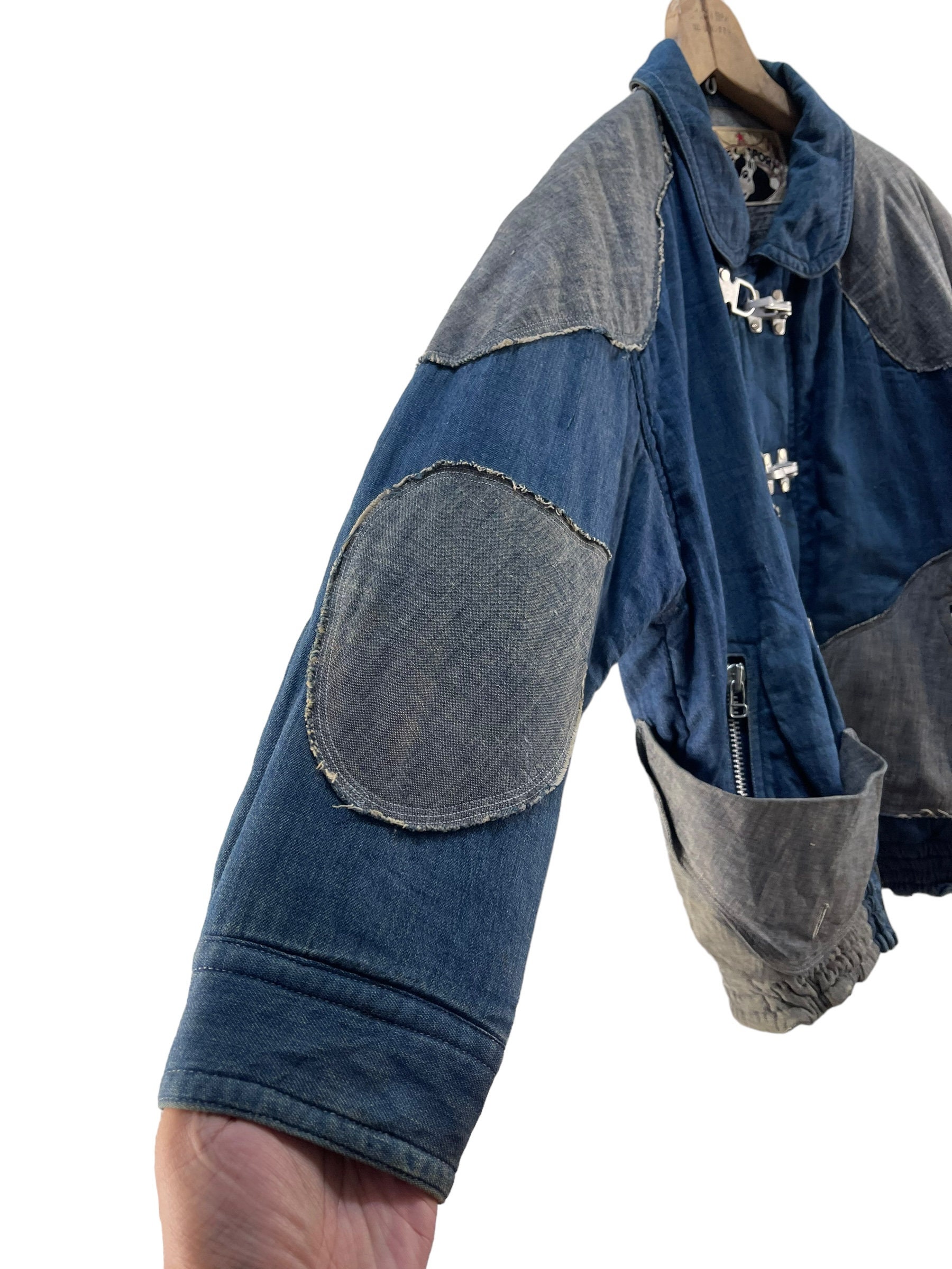 ジャケット・アウター 90s Vintage MADE IN ITALY FIREMAN JACKET 90's Schott Fireman Jacket Navy Mens L Outerwear Vintage Zip