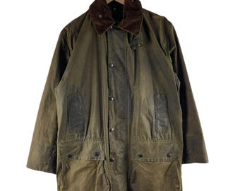 BARBOUR / Northumbria / Vintage Wax Jacket / Vintage Barbour