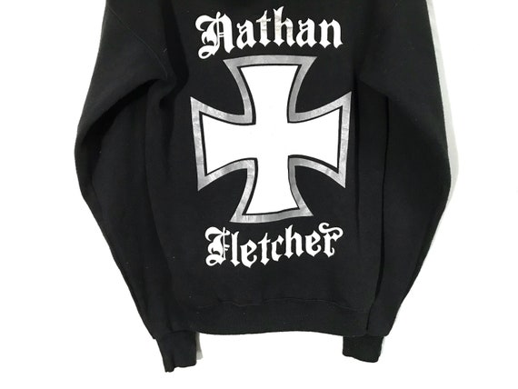 Vintage 90s Christian Fletcher Skateboard Hoodies Sweatshirt Made