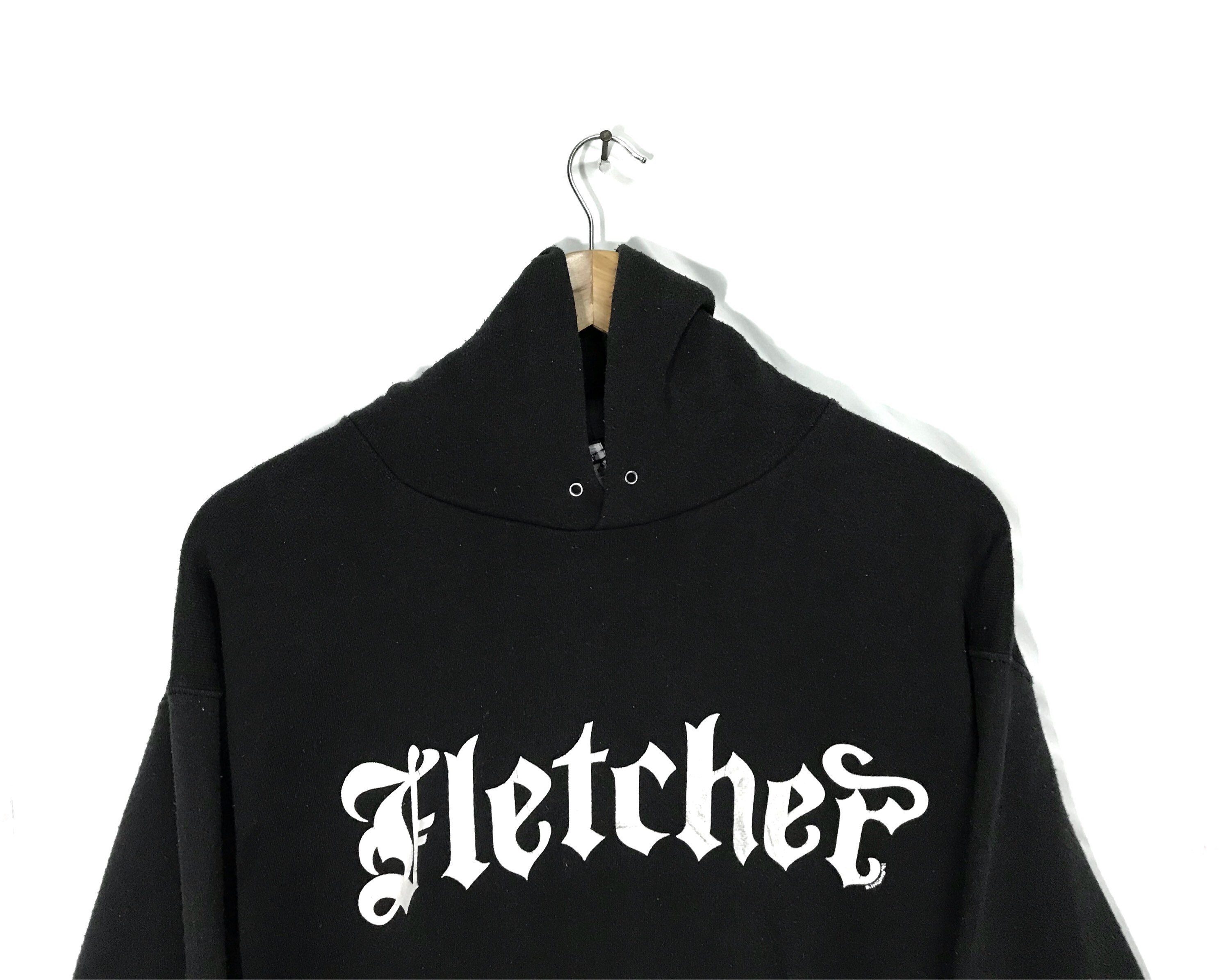 1990s CHRISTIAN FLETCHER 黒 パーカー PT1