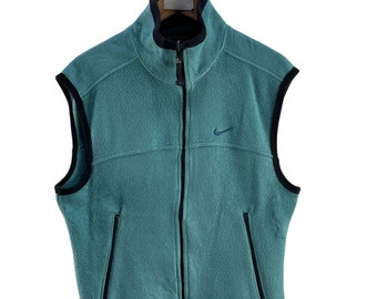 Vintage Nike ACG Fleece Polartec Vest - Etsy