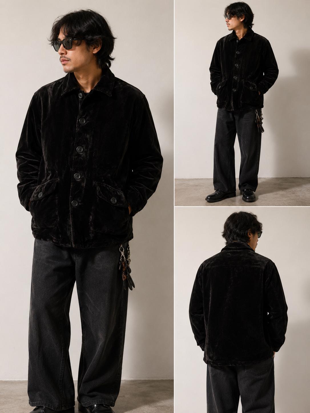 Nigel Cabourn, Vintage Nigel Cabourn Authentic 02 Reg England Velvet Jacket