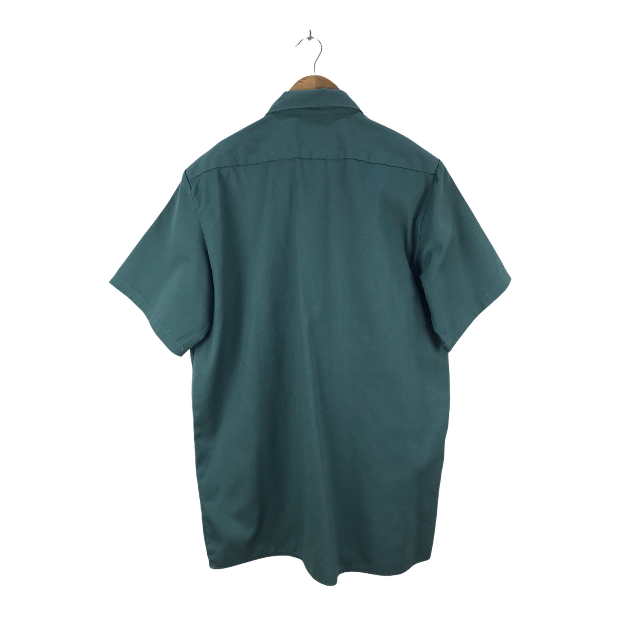 Vintage Japanese Motorcycle Club 1574 Men's Short Sleeve Workshirt Vintage Japanese Motorcycle Club 1574 Men's Short Sleeve Workshirt
