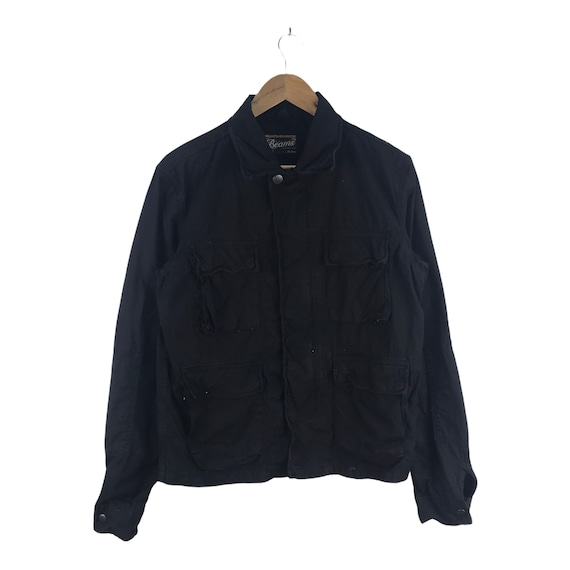 Beams, Vintage Beams Black Military Jacket