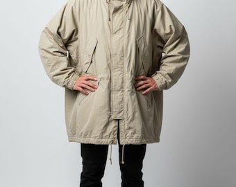 ジャケット・アウター Barely used ISSEY MIYAKE MEN trench coat Vintage Issey Miyake Men Long Trench Coat Black Colour Jacket