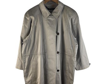 Vintage Burberrys Car Coat / Raincoat Nova Check Lining