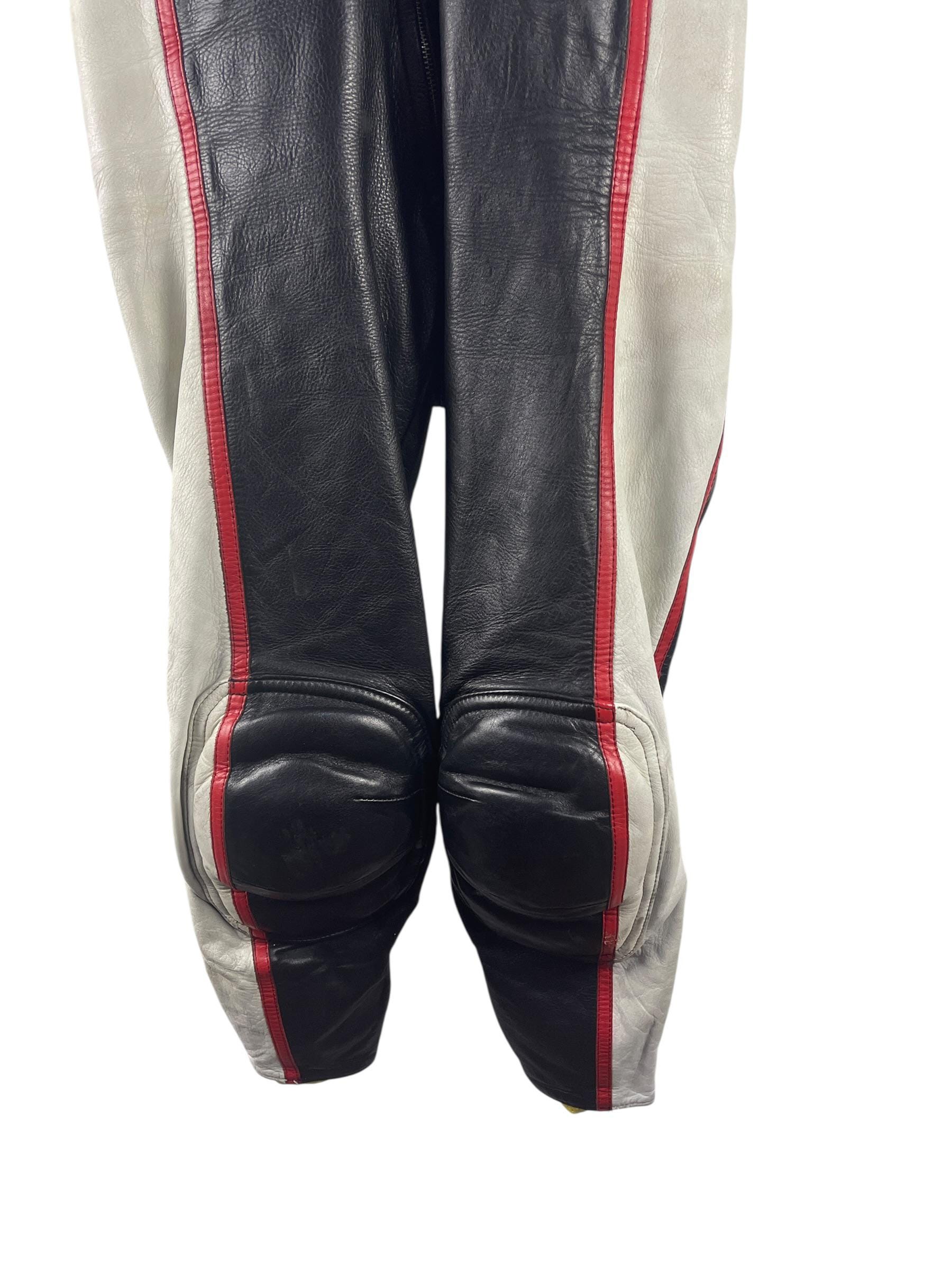 Vintage TAKAI Pro Shop Racing Leather Suit: 1-piece Motorcycle