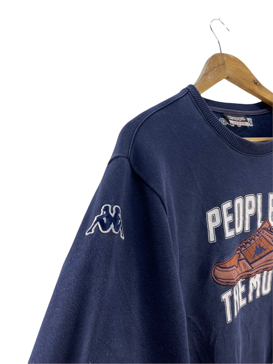 Kappa PEOPLE ON THE MOVE 長袖Tシャツ Mサイズ セールKappa&frasl;カッパキッズ袖プリント長袖Tシャツ ロングTシャツ