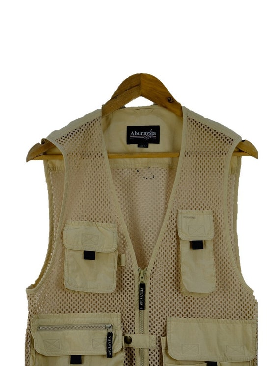 Vintage ABURAYSIA Tactical Multipocket Mesh Vest - image 4