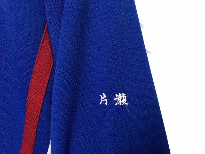 Vintage Nike Button Snap Sweater Jacket Made in Japan Large Size image 6