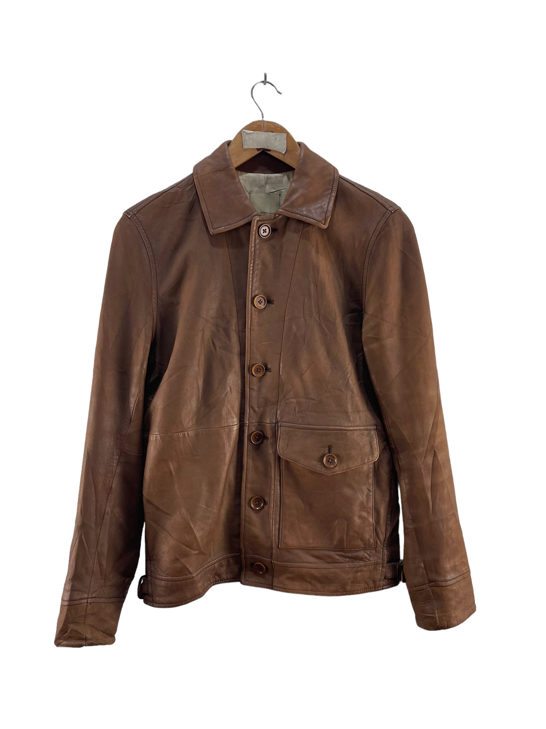 Banana leather jacket new arrivals