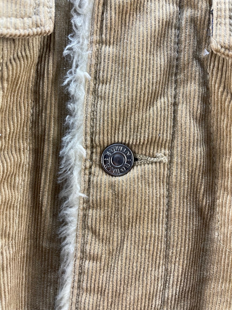 Vintage Edwin Sherpa Corduroy Jacket image 7