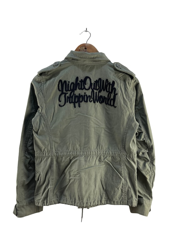 Moussy Military Coat Jacket - Etsy