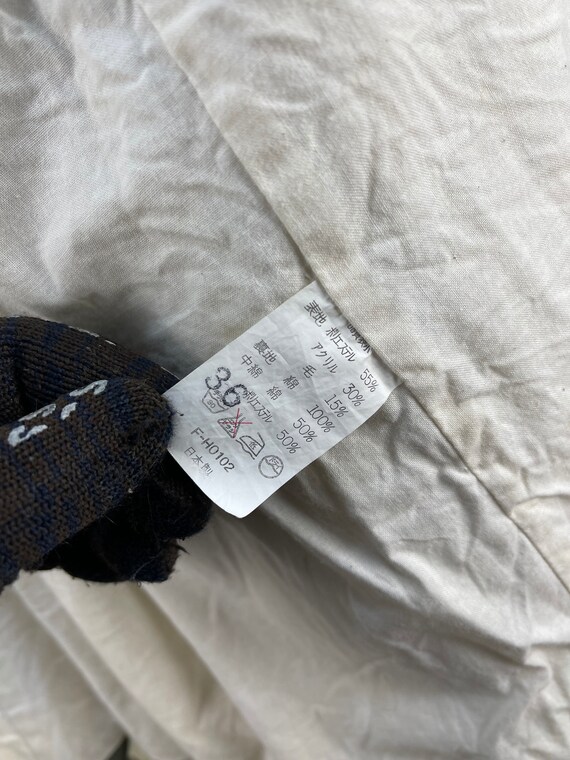 Vintage Kimono Patchwork multicolour japanase sty… - image 9