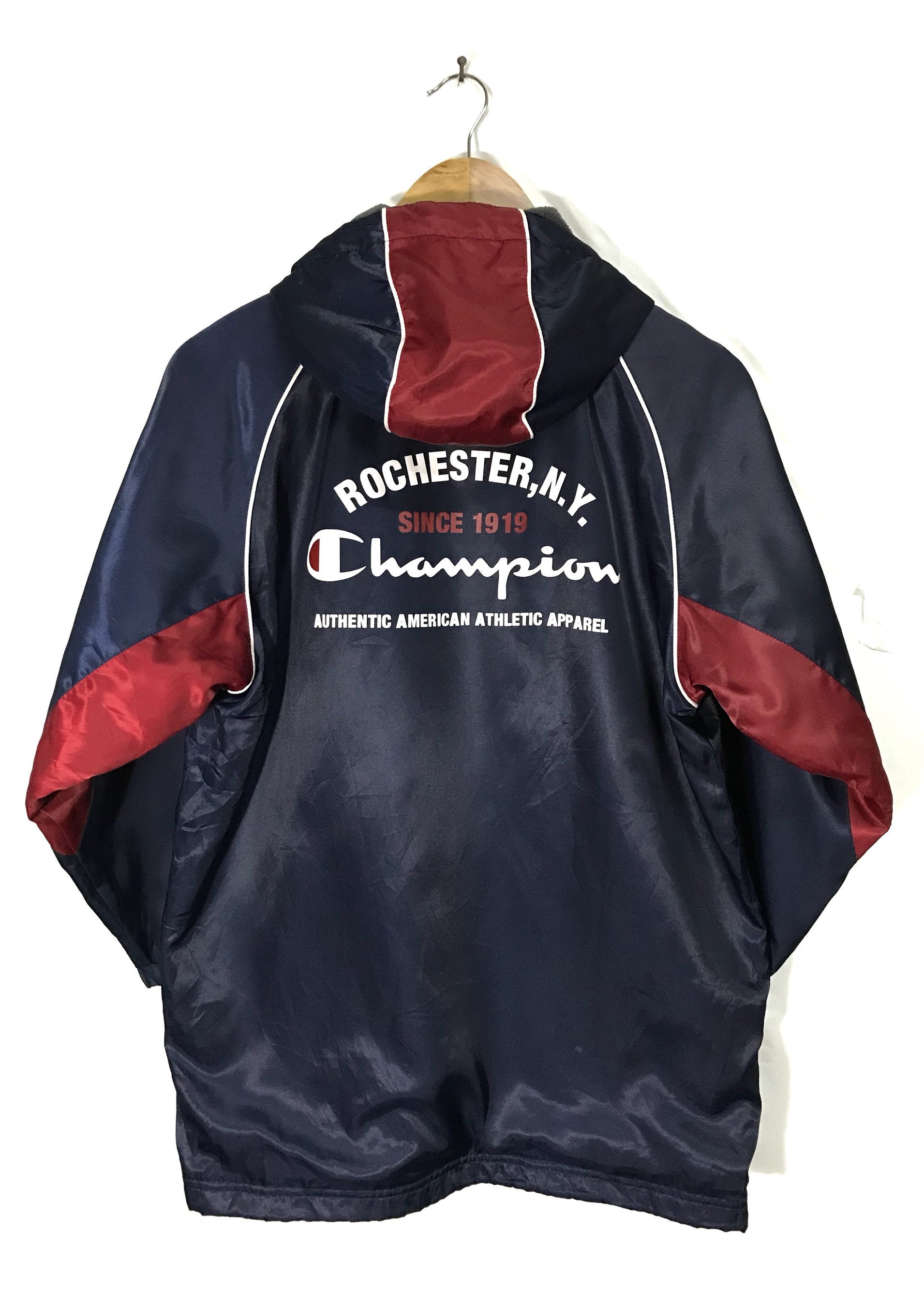 Buy Vintage Rochester N.Y Windbreaker Hoodies Online India - Etsy