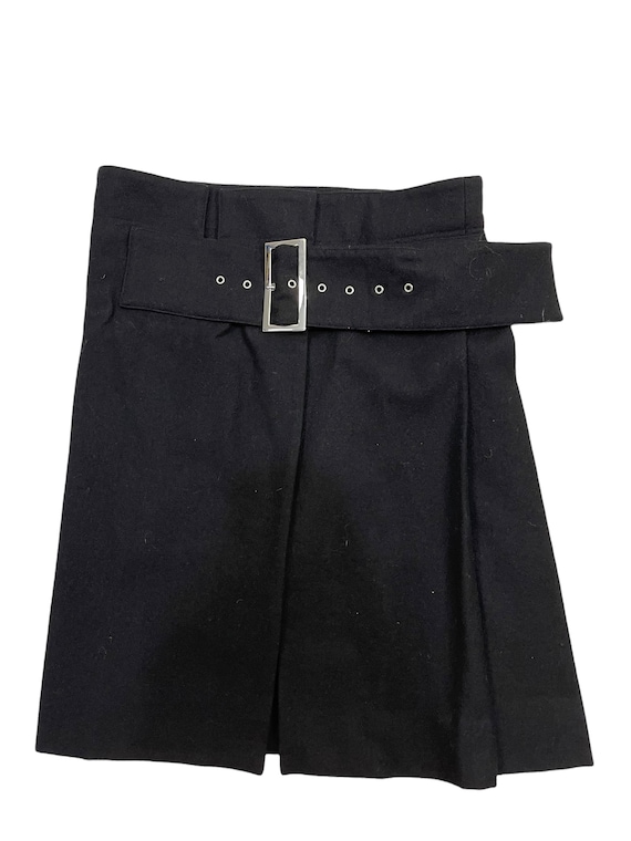 ミニスカート YOHJI YAMAMOTO Women Mini Skirts FOS04108BLACK Black Yohji Yamamoto Mini Skirt - Etsy