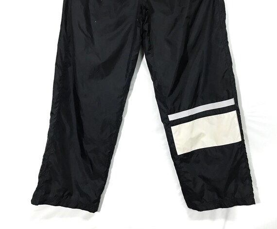 Rare!! Nike Black Windbreaker Sweatpants Joggerpa… - image 3