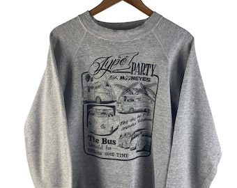 Vintage 1992 MOONEYES The Bus JAP PARTY Sweatshirt