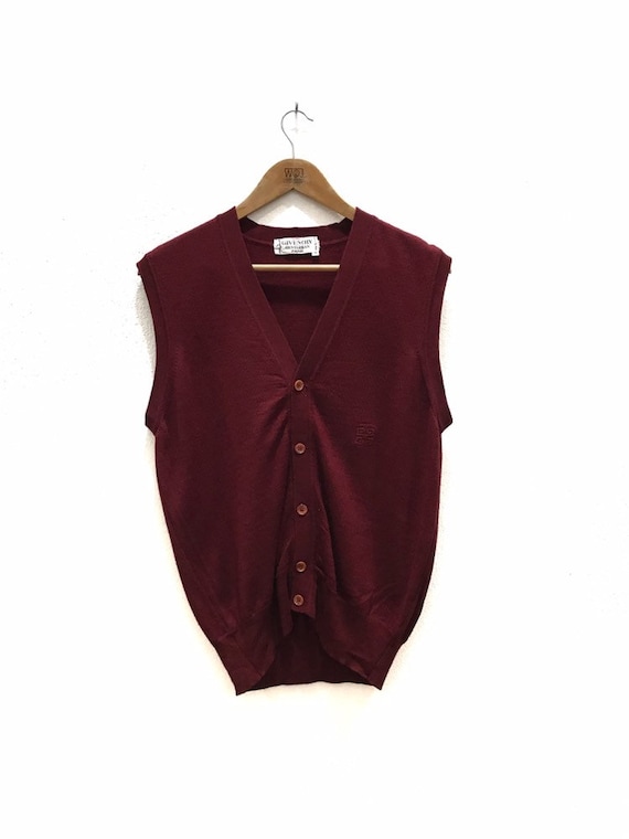Vintage Givenchy Gentleman Vest - Etsy