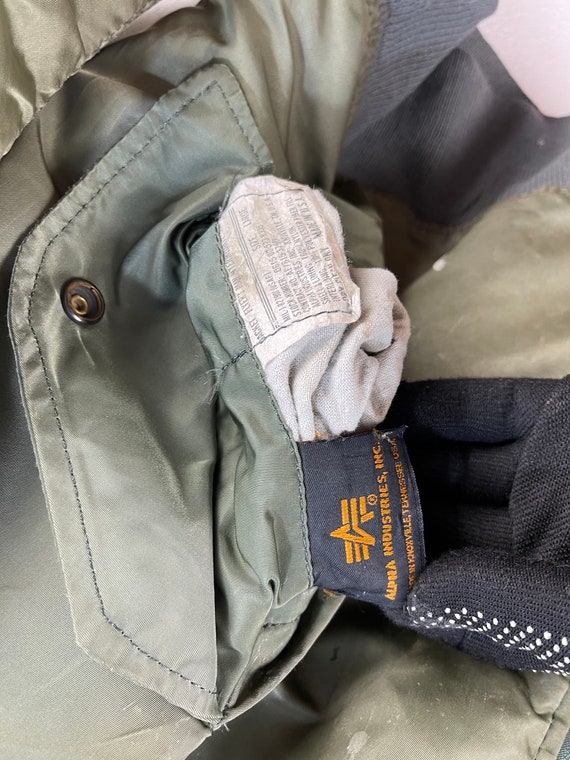 Vintage Alpha Industries MA-1 Bomber Jacket Reversible - Etsy Sweden