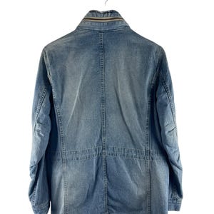 Chaqueta vaquera con capucha Avirex PX estilo militar vintage imagen 2