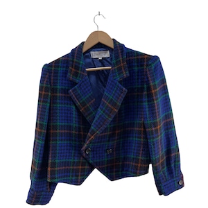 givenchy glamour vintage ピーコート　チェック　◎47 Givenchy Glamour - Etsy