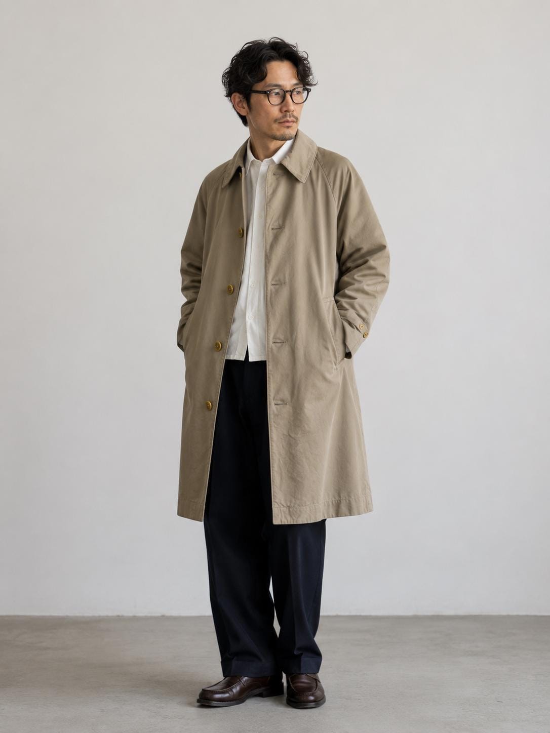 Vintage Balmacaan Coat - Etsy