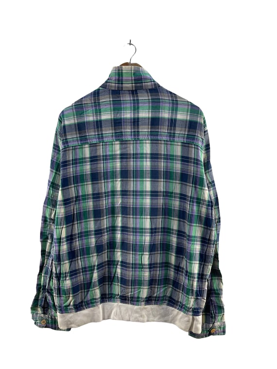 old stussy 90’s Lee Plaid Army Jacket Old Stüssy 90's Lee Plaid Army Jacket