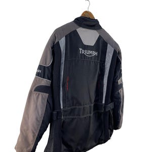 Chaqueta de carreras vintage Triumph imagen 14