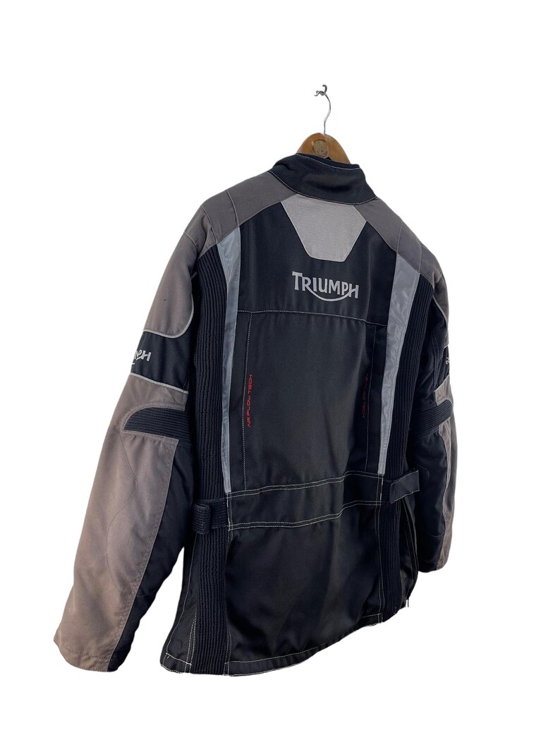Chaqueta de carreras vintage Triumph imagen 14