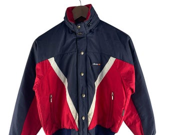 Vintage ELLESSE Vertical Dive Ski Jacket Size L Fits M - Etsy