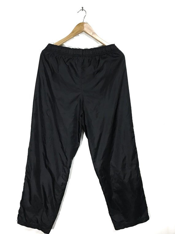 Rare!! Nike Black Windbreaker Sweatpants Joggerpa… - image 2