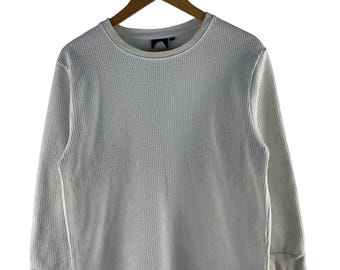 Vintage Sierra Designs Thermal Waffle Knit Long Sleeve Crewneck
