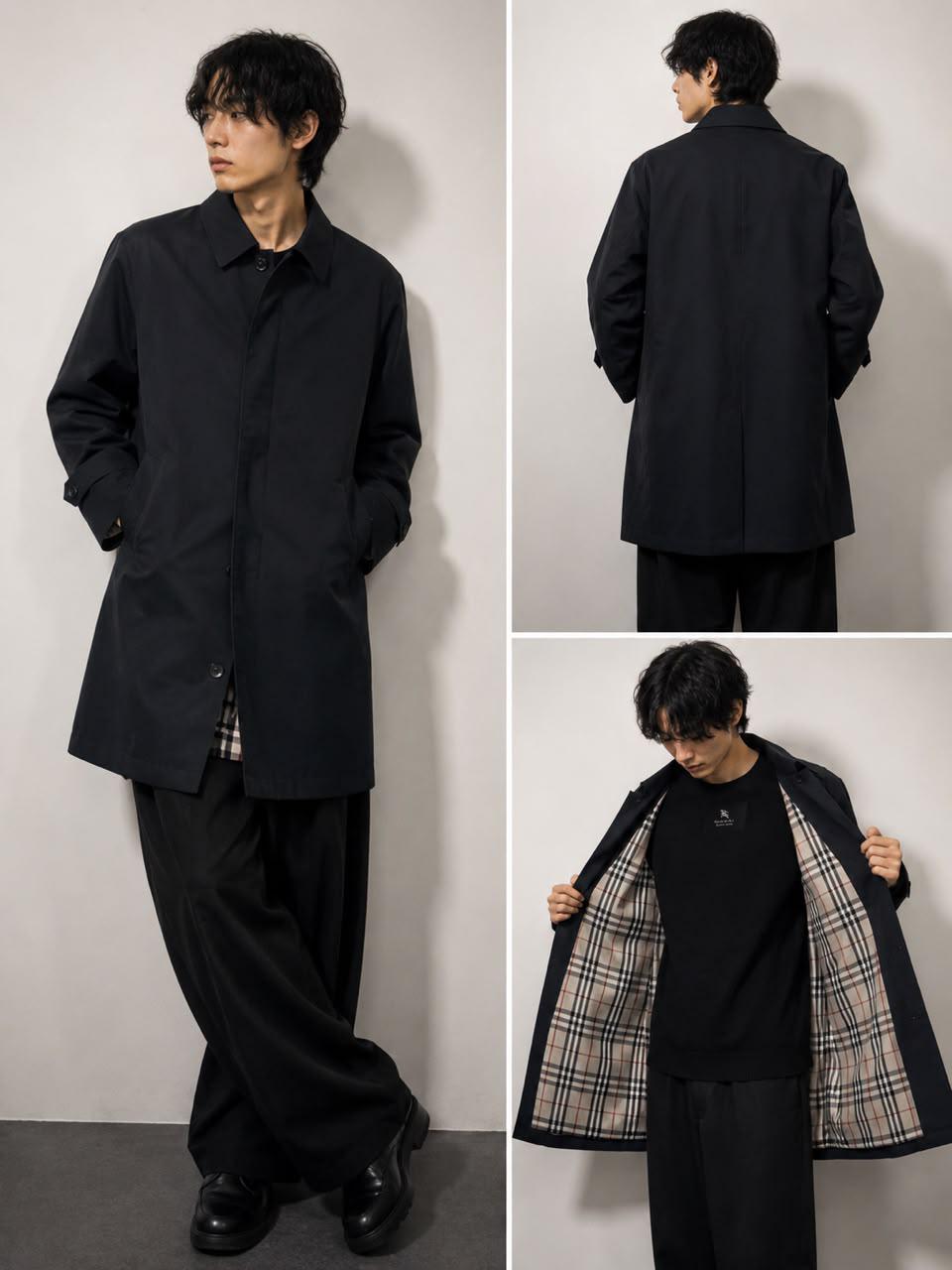 Vintage Burberry Car Coat - Etsy