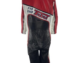 PRO SHOP TAKAI バイクスーツ Vintage TAKAI Pro Shop Racing Leather Suit: 1-piece Motorcycle