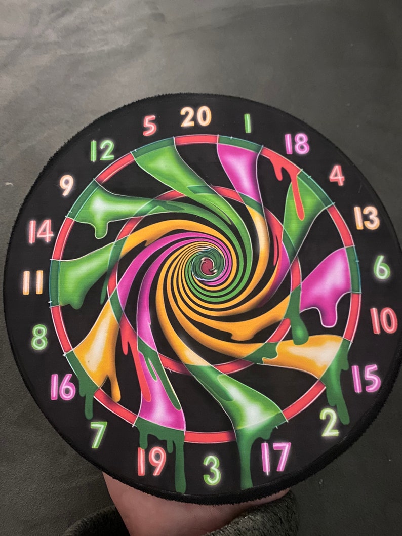 Dartboard Mat Etsy